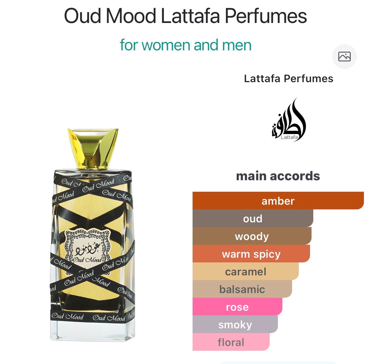 Oud Mood Lattafa Perfumes