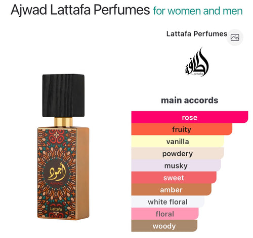 AJWAD Latttafa Perfumes