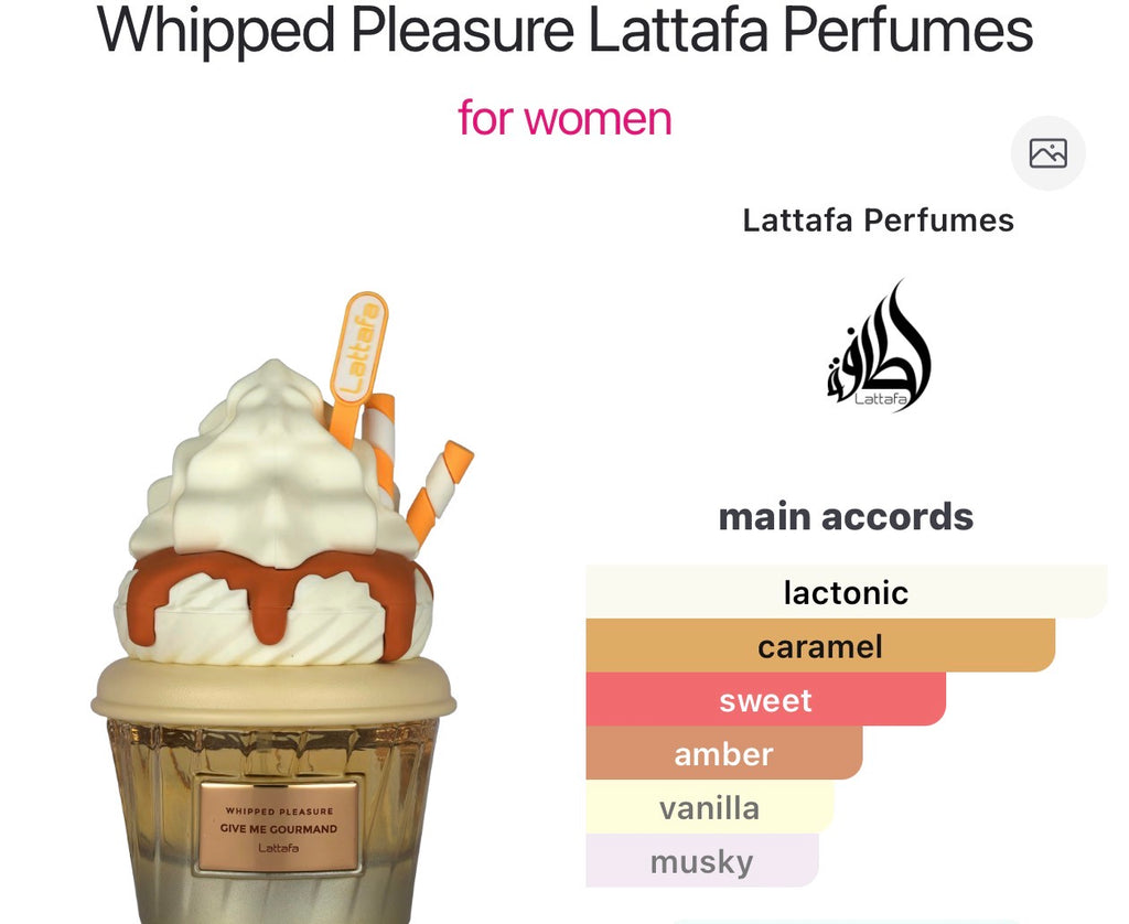 Whipped Pleasure Lattafa Perfumes