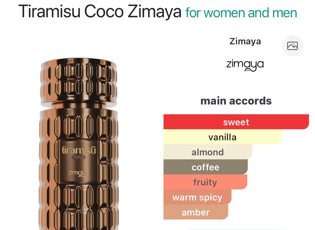Tiramisu Coco Zimaya