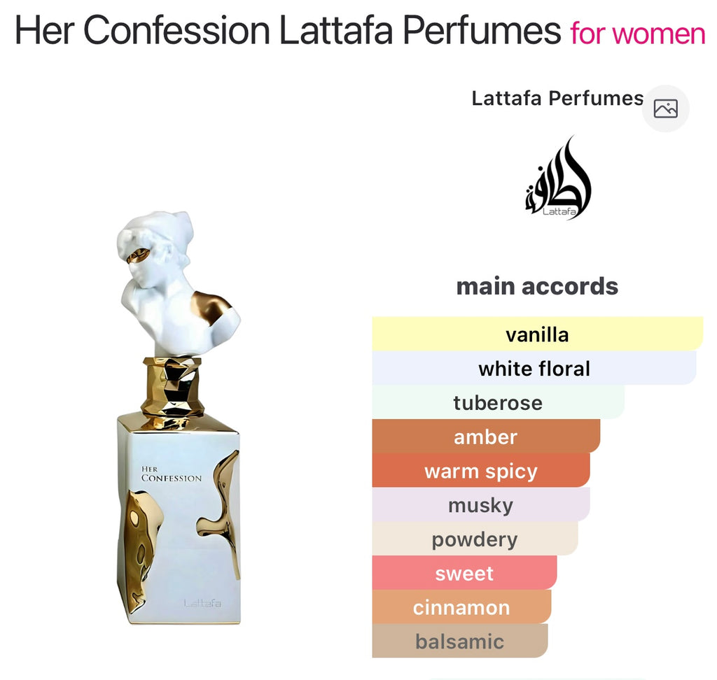 Her Confession Lattafa Perfumes