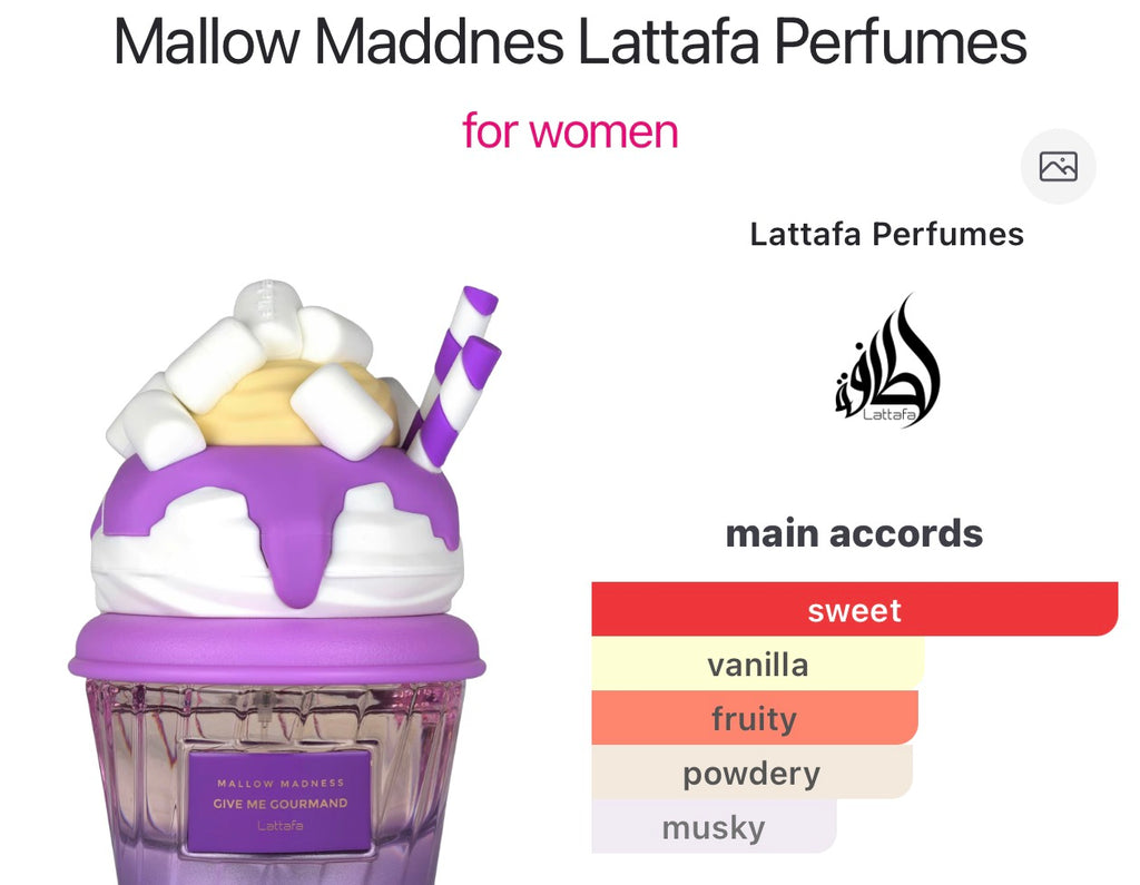 Mallow Maddnes Lattafa Perfumes