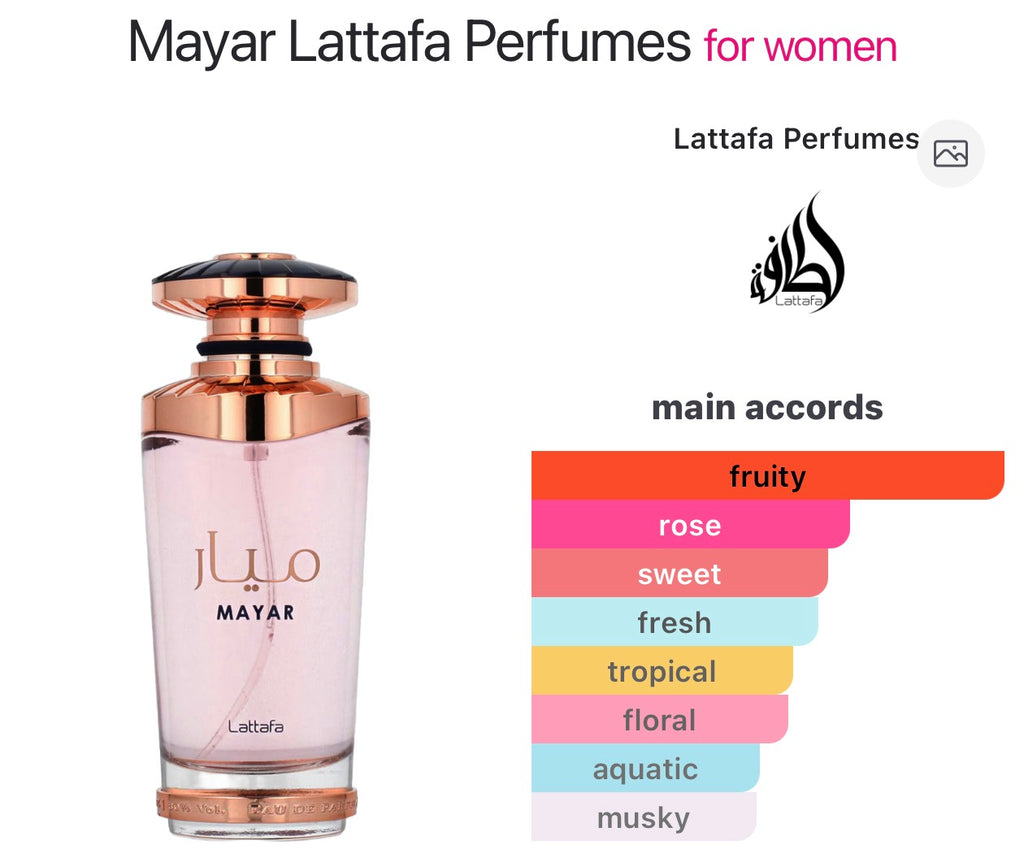 Mayar Lattafa Perfumes