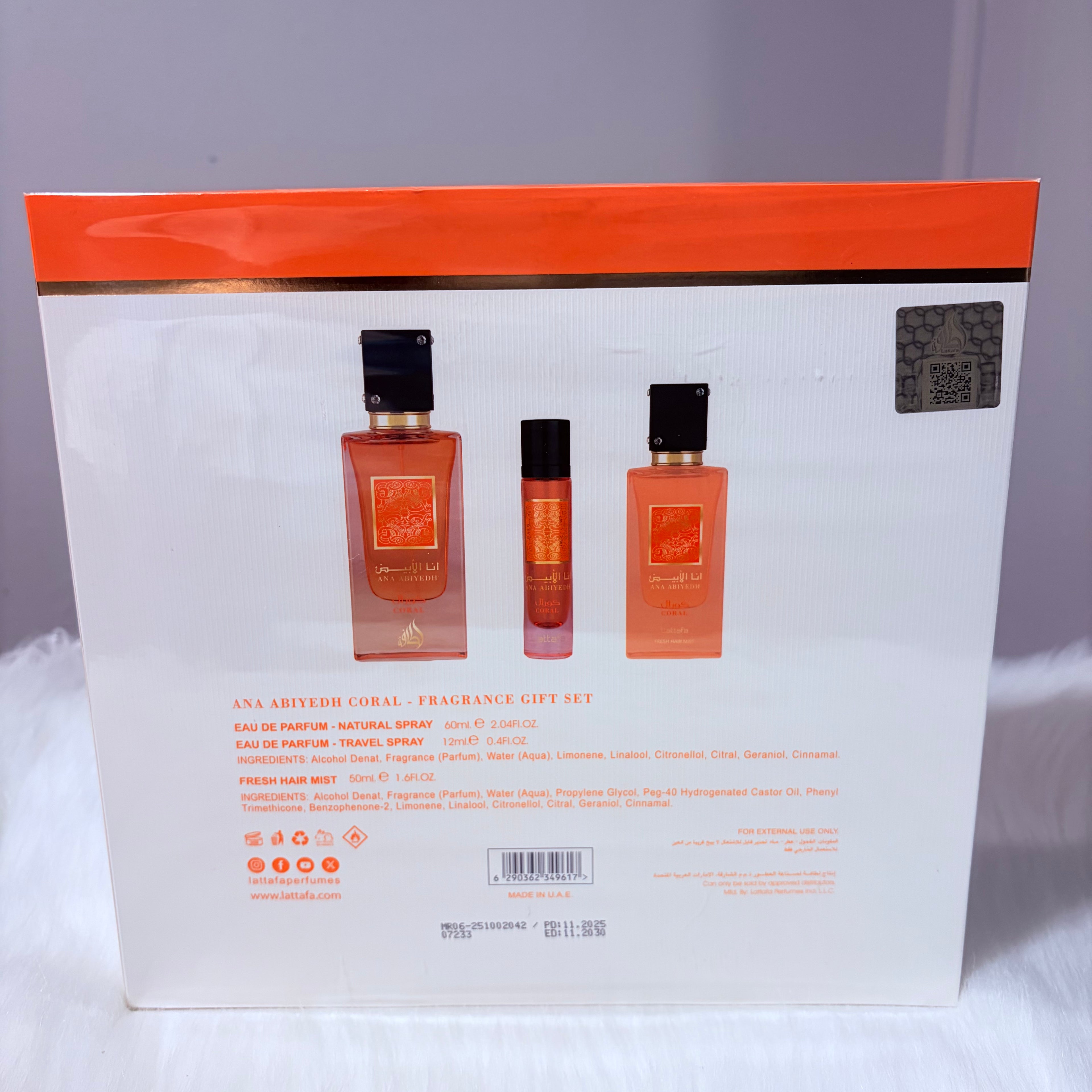 ANA ABIYEDH CORAL 3 PC SET