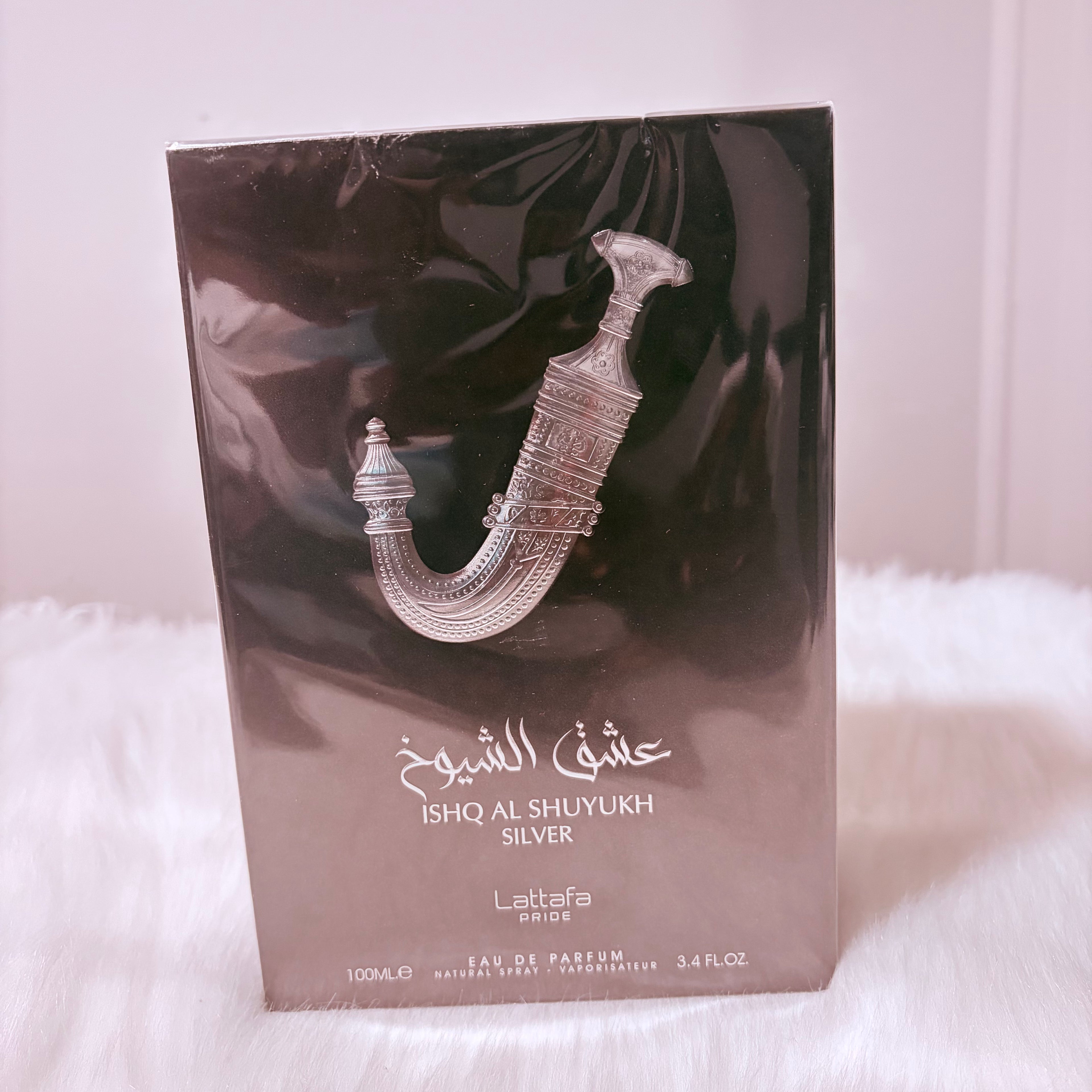 Ishq Al Shuyukh Silver Lattafa Perfumes