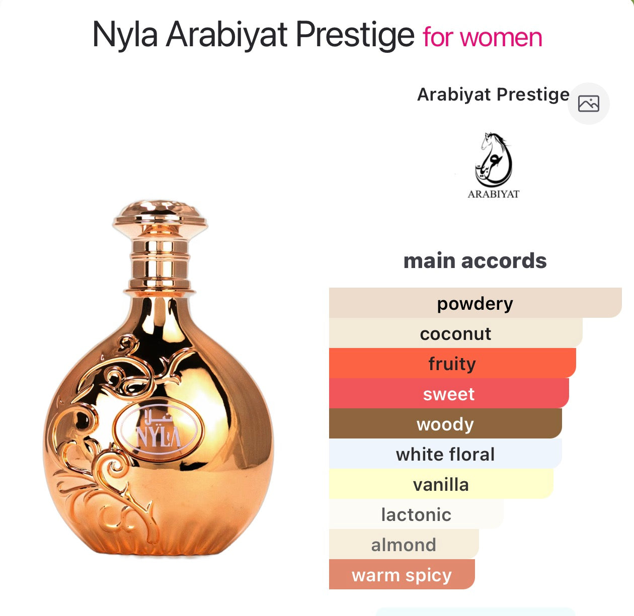 Nyla Arabiyat Prestige