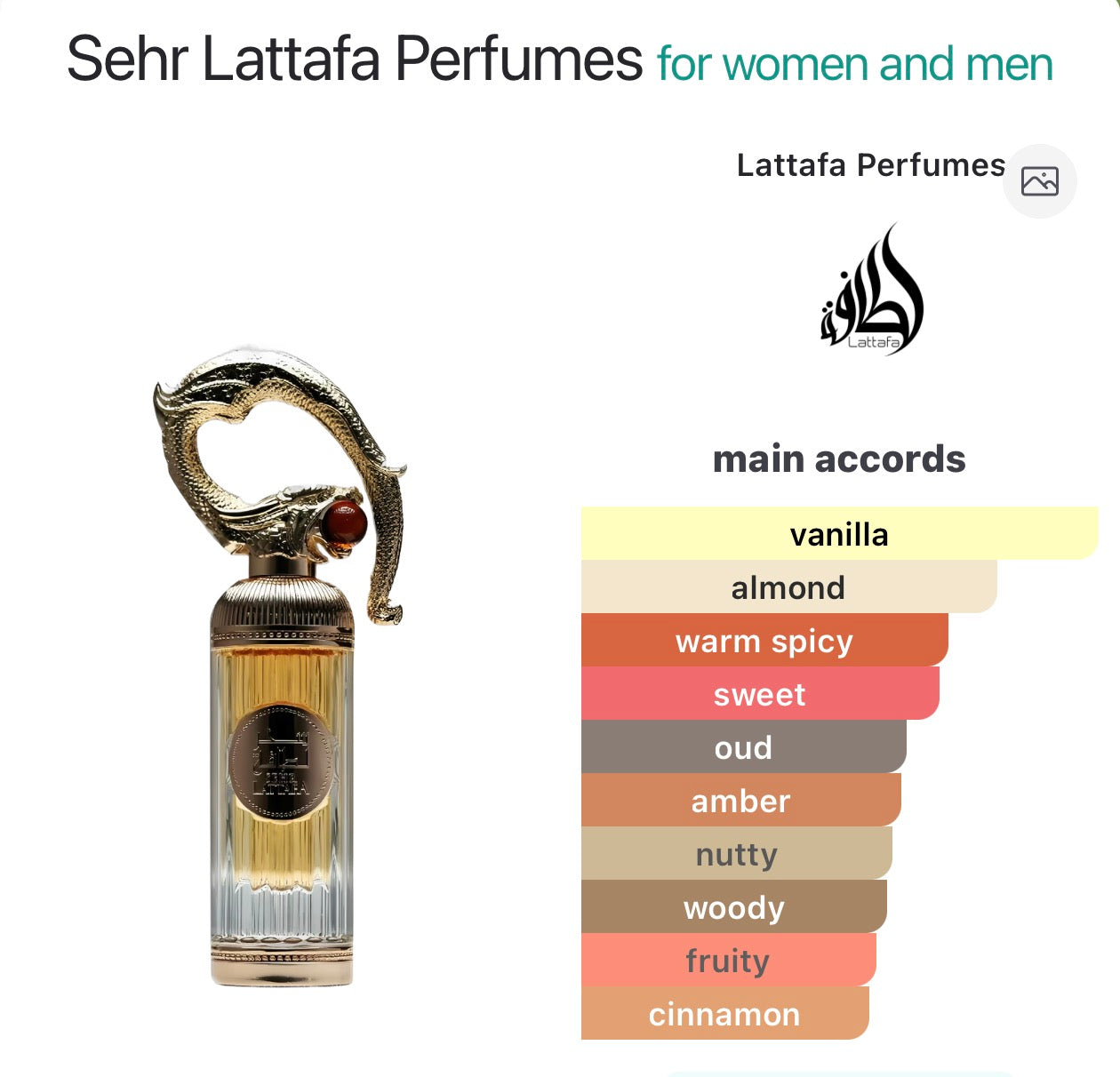 Sehr Lattafa Perfumes