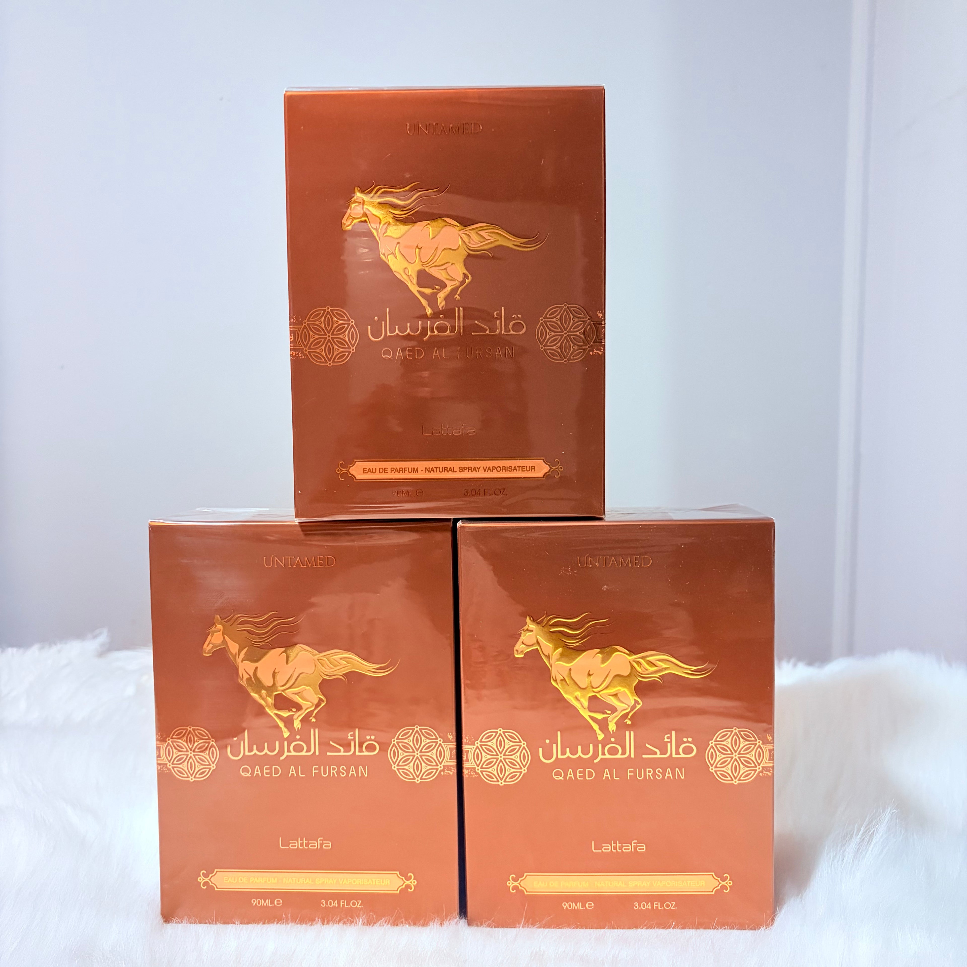 Qaed Al Fursan Untamed Lattafa Perfumes