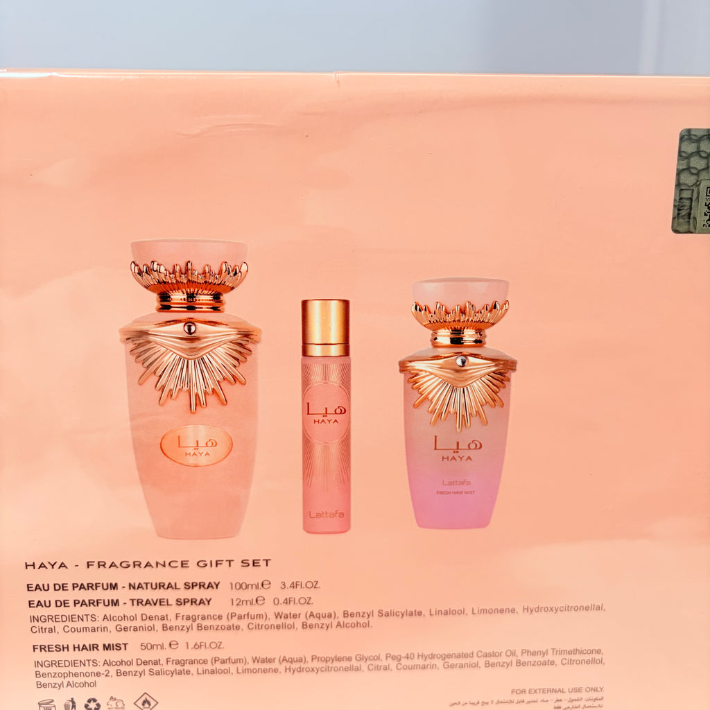 HAYA 3PC GIFT SET