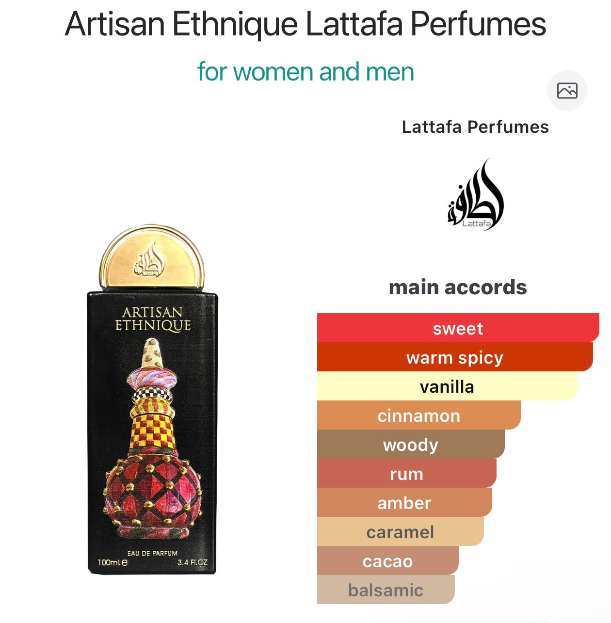 Artisan Ethnique Lattafa Perfumes