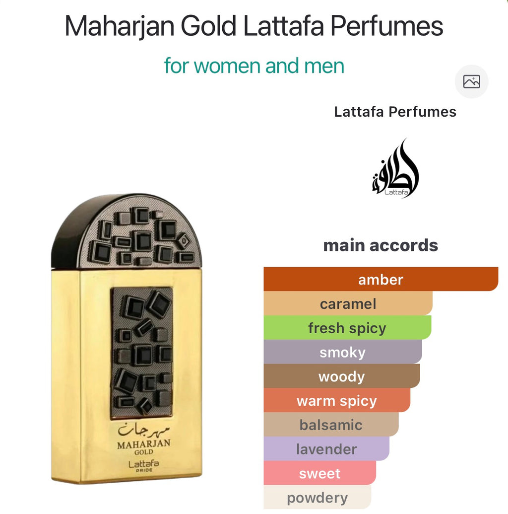 Maharjan Gold Lattafa Perfumes